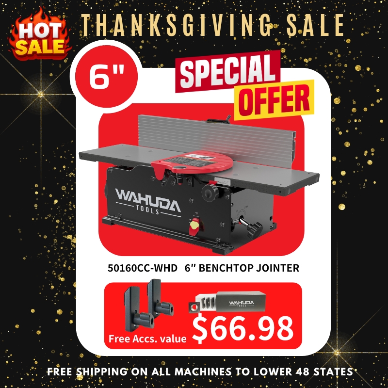 6” Benchtop Jointer