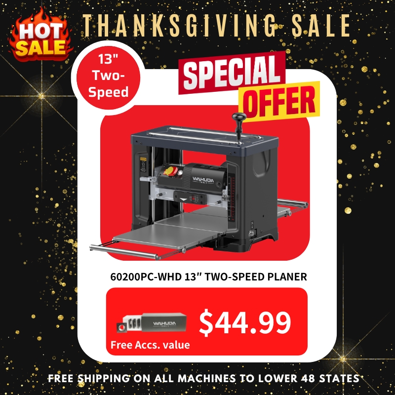 13" Two-Speed Planer