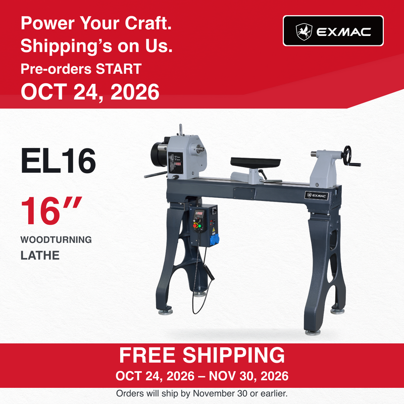 16” Woodturning Lathe