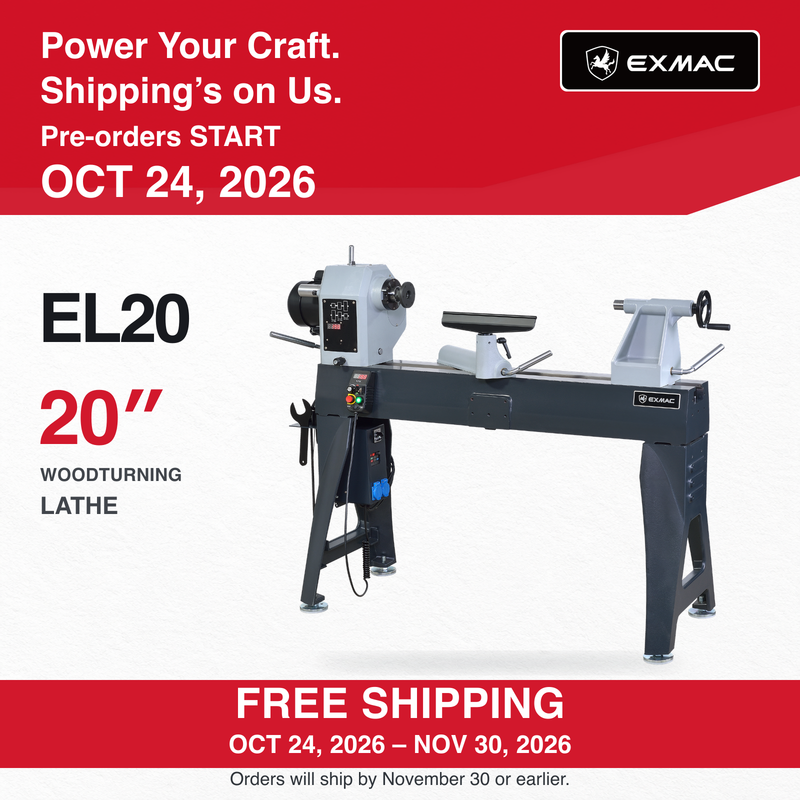 20” Woodturning Lathe