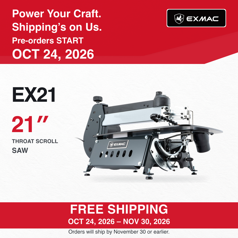 21” Throat Scroll Saw